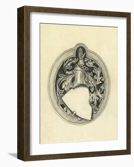 Sketch for the Millais Coat of Arms-John Everett Millais-Framed Giclee Print