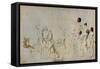 Sketch for the Oath of the Jeu De Paume-Jacques-Louis David-Framed Stretched Canvas