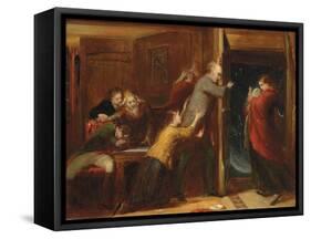 Sketch for 'The Outcast', 1851-Richard Redgrave-Framed Stretched Canvas