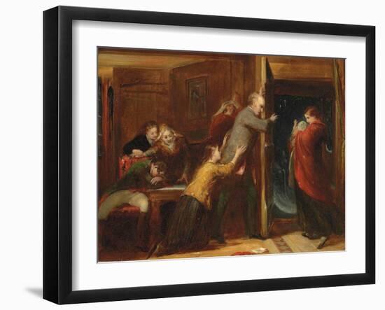 Sketch for 'The Outcast', 1851-Richard Redgrave-Framed Giclee Print