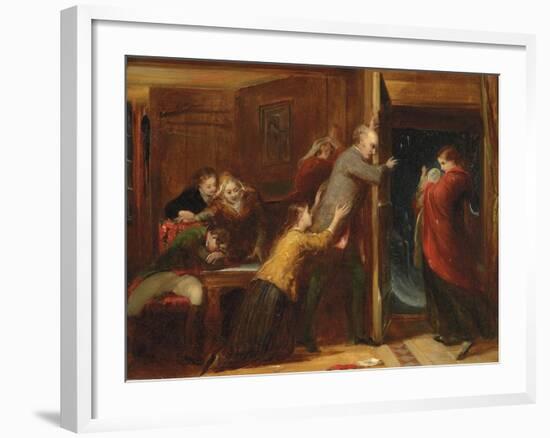 Sketch for 'The Outcast', 1851-Richard Redgrave-Framed Giclee Print