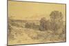 Sketch for the Painting Entrance to Fen Lane-John Constable-Mounted Giclee Print