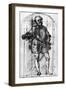 Sketch for the Portrait of the Duke of Urbino, 1536-Titian (Tiziano Vecelli)-Framed Giclee Print