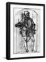 Sketch for the Portrait of the Duke of Urbino, 1536-Titian (Tiziano Vecelli)-Framed Giclee Print