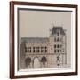 Sketch for the Reconstruction of the Paris City Hall-Gabriel Davioud-Framed Giclee Print