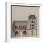 Sketch for the Reconstruction of the Paris City Hall-Gabriel Davioud-Framed Giclee Print