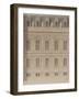 Sketch for the Reconstruction of the Paris City Hall-Gabriel Davioud-Framed Giclee Print