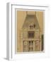 Sketch for the Reconstruction of the Paris City Hall-Gabriel Davioud-Framed Giclee Print