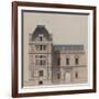 Sketch for the Reconstruction of the Paris City Hall-Gabriel Davioud-Framed Giclee Print