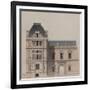 Sketch for the Reconstruction of the Paris City Hall-Gabriel Davioud-Framed Giclee Print