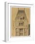 Sketch for the Reconstruction of the Paris City Hall-Gabriel Davioud-Framed Giclee Print