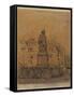 Sketch for 'The Statue of Duquesne, Dieppe'-Walter Richard Sickert-Framed Stretched Canvas