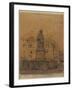 Sketch for 'The Statue of Duquesne, Dieppe'-Walter Richard Sickert-Framed Giclee Print