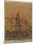 Sketch for 'The Statue of Duquesne, Dieppe'-Walter Richard Sickert-Mounted Giclee Print