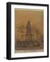 Sketch for 'The Statue of Duquesne, Dieppe'-Walter Richard Sickert-Framed Giclee Print