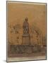 Sketch for 'The Statue of Duquesne, Dieppe'-Walter Richard Sickert-Mounted Giclee Print