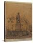 Sketch for 'The Statue of Duquesne, Dieppe'-Walter Richard Sickert-Stretched Canvas