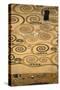 Sketch for the Stoclet Frieze (detail)-Gustav Klimt-Stretched Canvas
