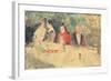 Sketch for 'The Supper', 1887-Henri de Toulouse-Lautrec-Framed Giclee Print