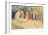 Sketch for 'The Supper', 1887-Henri de Toulouse-Lautrec-Framed Giclee Print