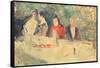 Sketch for 'The Supper', 1887-Henri de Toulouse-Lautrec-Framed Stretched Canvas
