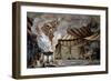 Sketch for the Vault at Teatro Sociale of Bergamo-Paolo Vincenzo Bonomini-Framed Giclee Print