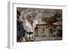Sketch for the Vault at Teatro Sociale of Bergamo-Paolo Vincenzo Bonomini-Framed Giclee Print