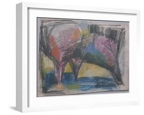 Sketch for 'Three Trees', 1965-Emil Parrag-Framed Giclee Print