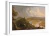 Sketch for View from Mt Holyoke, Northampton, Massachusetts, after a Thunderstorm (The Oxbow), 1836-Thomas Cole-Framed Giclee Print