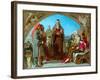 Sketch for 'Wycliffe Reading His Translation', 1847-Ford Madox Brown-Framed Giclee Print