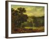 Sketch from Nature in Sion Park, 1819-Samuel Palmer-Framed Giclee Print