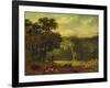 Sketch from Nature in Sion Park, 1819-Samuel Palmer-Framed Giclee Print