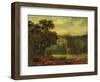 Sketch from Nature in Sion Park, 1819-Samuel Palmer-Framed Giclee Print