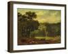 Sketch from Nature in Sion Park, 1819-Samuel Palmer-Framed Giclee Print