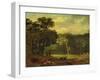 Sketch from Nature in Sion Park, 1819-Samuel Palmer-Framed Giclee Print