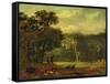 Sketch from Nature in Sion Park, 1819-Samuel Palmer-Framed Stretched Canvas