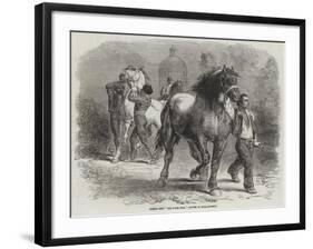 Sketch from The Horse Fair-Rosa Bonheur-Framed Giclee Print