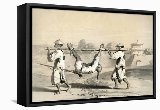 Sketch from the Wall on the Morning after the Grand Attack, China, 19th Century-M & N Hanhart-Framed Stretched Canvas