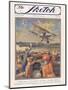 Sketch Front Cover: RAF Display at Hendon Airfield by C.E. T-null-Mounted Art Print