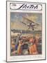 Sketch Front Cover: RAF Display at Hendon Airfield by C.E. T-null-Mounted Art Print