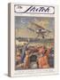 Sketch Front Cover: RAF Display at Hendon Airfield by C.E. T-null-Stretched Canvas