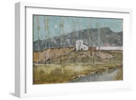 Sketch in Italy: La Spezia, c.1880-Karl Heffner-Framed Giclee Print