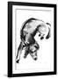 Sketch in Motion - Calm-Manny Woodard-Framed Giclee Print