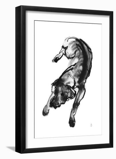 Sketch in Motion - Pause-Manny Woodard-Framed Giclee Print