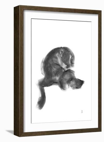 Sketch in Motion - Relax-Manny Woodard-Framed Giclee Print