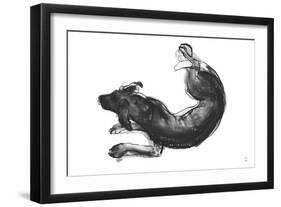 Sketch in Motion - Snug-Manny Woodard-Framed Giclee Print