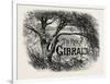 Sketch in the Alameda, Gibraltar-null-Framed Giclee Print