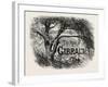 Sketch in the Alameda, Gibraltar-null-Framed Premium Giclee Print