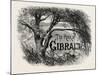 Sketch in the Alameda, Gibraltar-null-Mounted Premium Giclee Print
