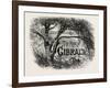Sketch in the Alameda, Gibraltar-null-Framed Giclee Print